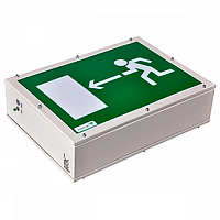 Световой указатель централизованного электропитания/оповещатель пожарный BS-1300-8x1 LED серия: FLAGMAN | код. a6051 | белый Свет